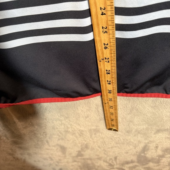 G Fore Mens L Navy 1/4 Zip Pullover Striped Golf Performance‎ Park MGM Las Vegas - Picture 6 of 7